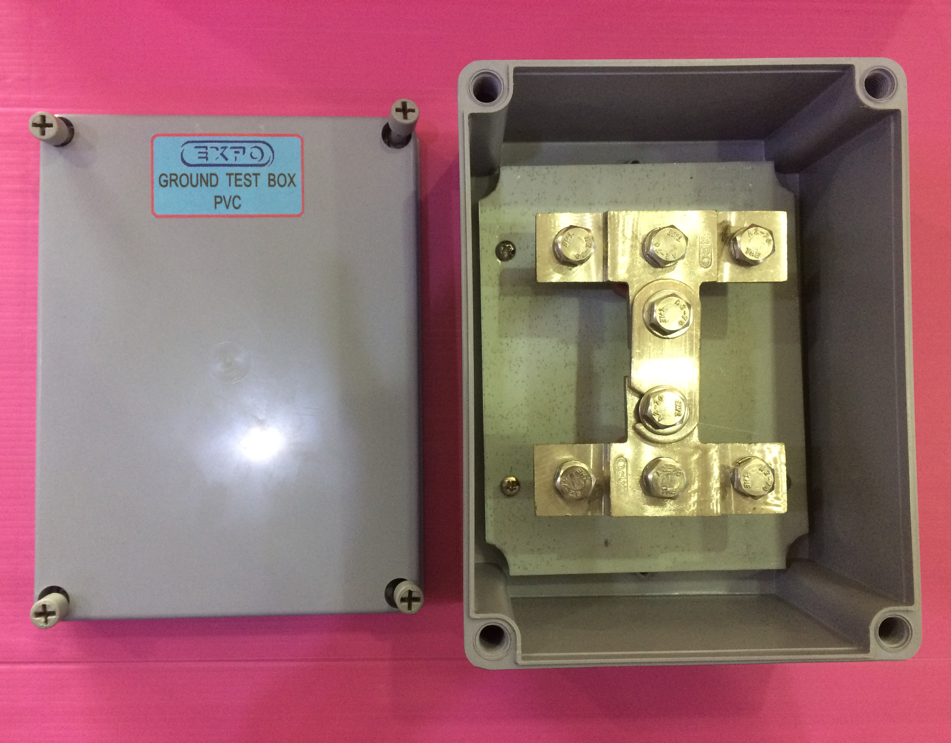 Ground test box PVC